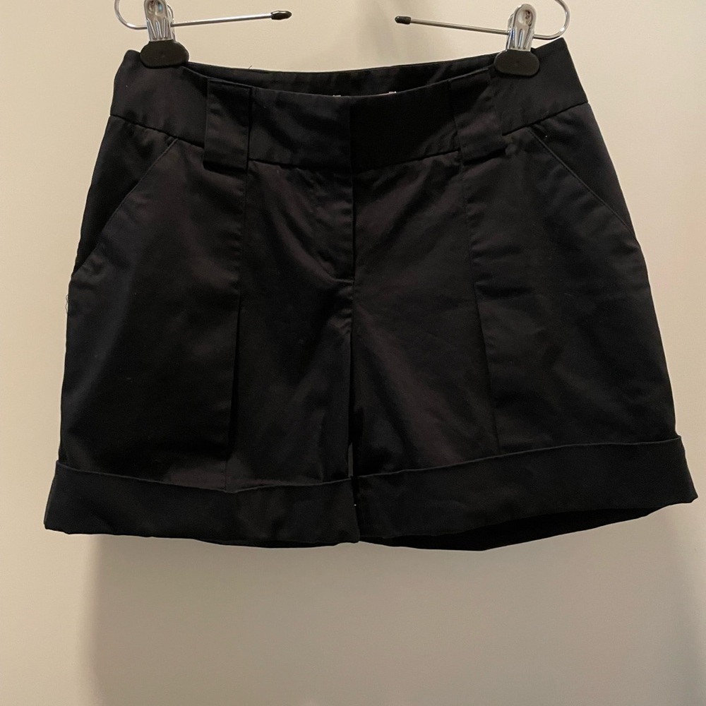 Black High Waist Performance Shorts